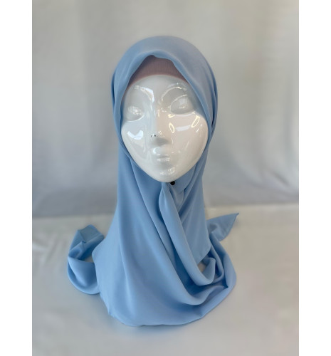 Hijab carré crêpe Larissa 2