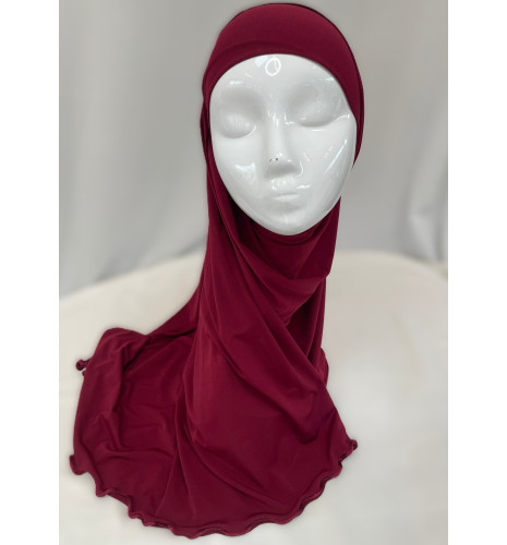 Hijab Jersey volant Sedef 2