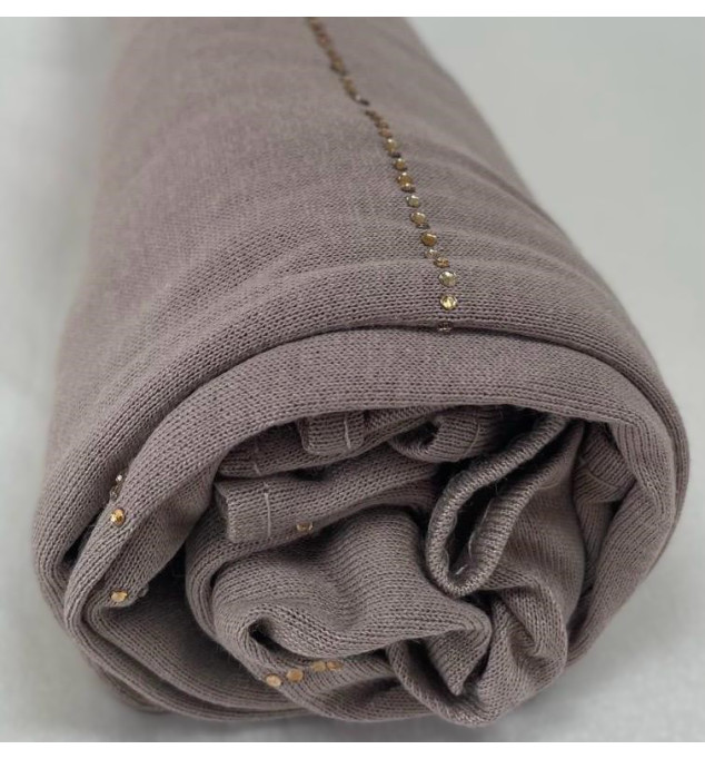 Jersey Viscose Liseret doré