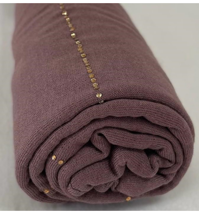 Jersey Viscose Liseret doré